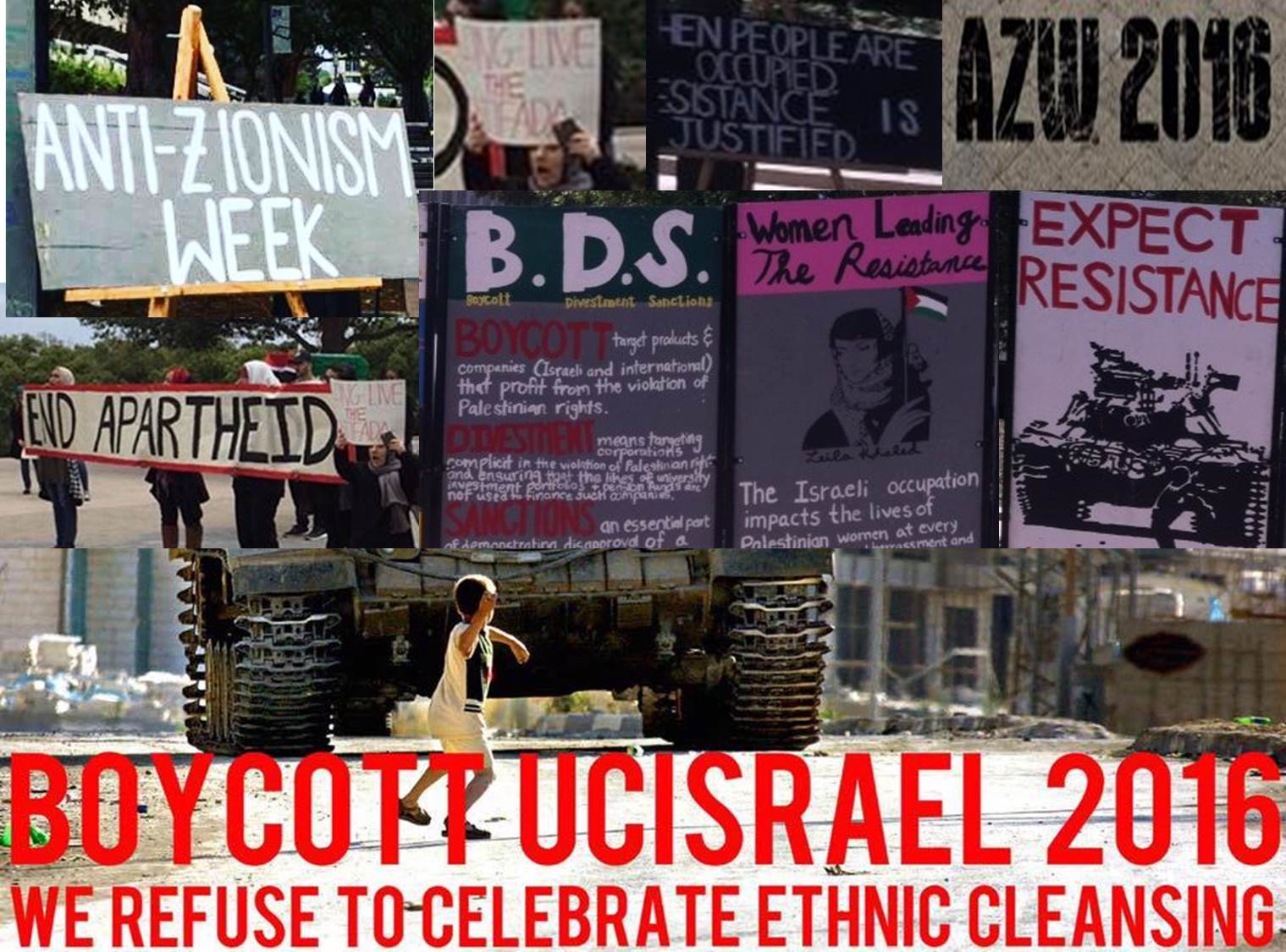 Antisemitic imagery at UC Irvine (2016)